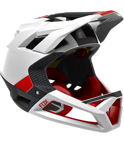 Casco Fox Proframe  Blocked, Ce [Blk/Wht]